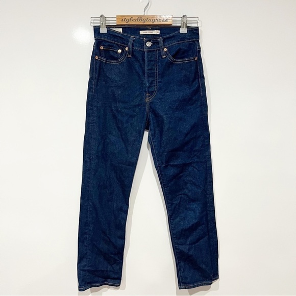 Levi's Wedgie Straight Jeans No Man's Land Fringe - Picture 5 of 16